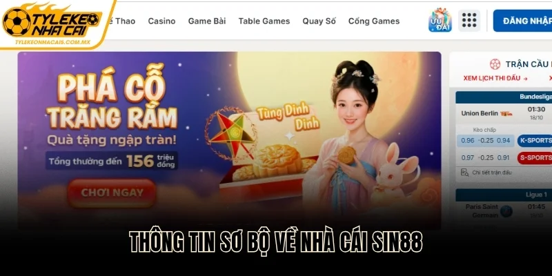 Thông tin chung về SIN88